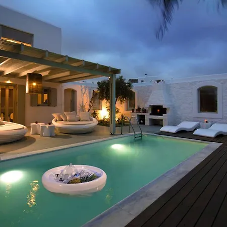 Stunning 4bed With Pool In Kalafatis Spilia Villa Mykonos Town